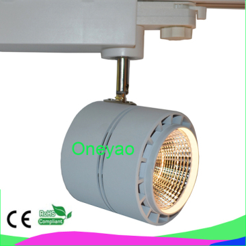 2014 new dimmable led track lighting COB track spotlight
