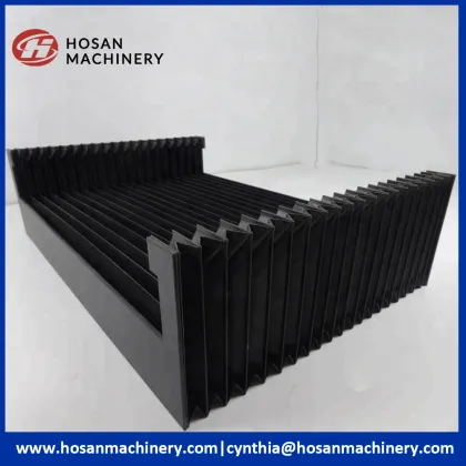 rail protection cover accordion cover flexible machine tools