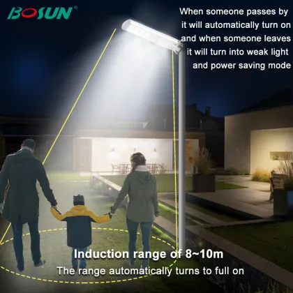 Bosun IP65 Waterproof LED Solar Street Lamp