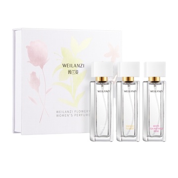 Customizable Women's Floral Perfume 20ml*3pcs - OEM Long-Lasting Fragrance with 3 Flavors