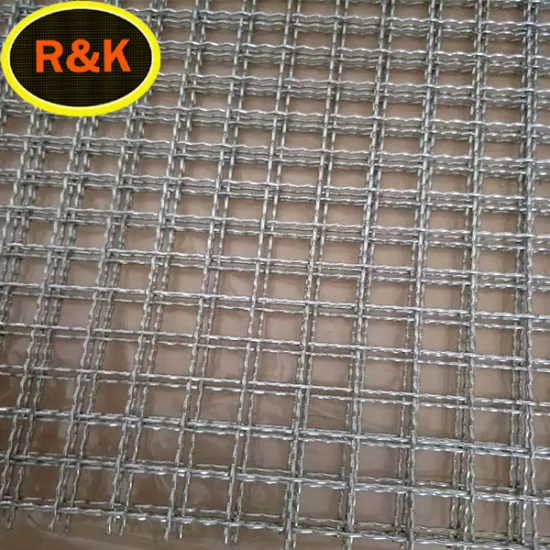 1 mesh stainless steel crimped wire mesh
