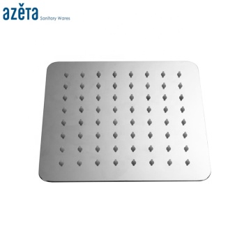 Ultra-thin Stainless Steel Rainfall Shower Head - Square Design