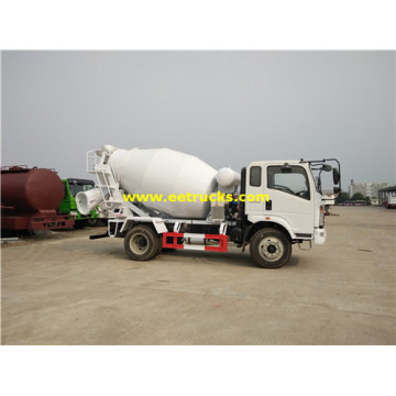 SINOTRUK 6 CBM Concrete Transit Mixer Trucks