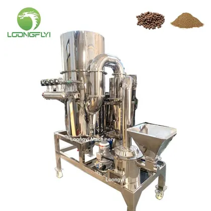 Loongyi Algae moringa shrimp shell powder making machine