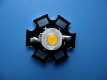 3W Yellow Color High Power LED Light
