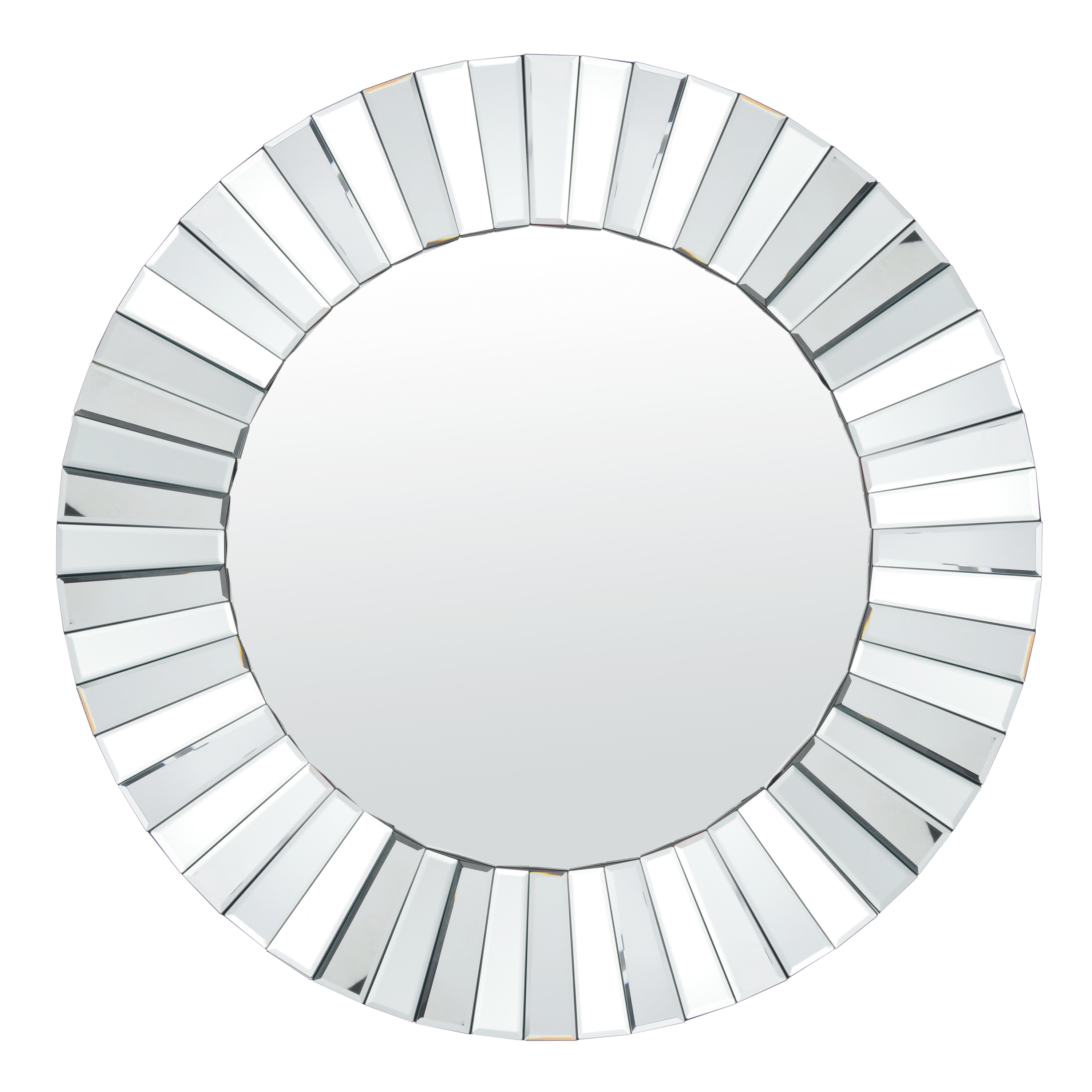 Customizable round beautiful hanging 3D mirror