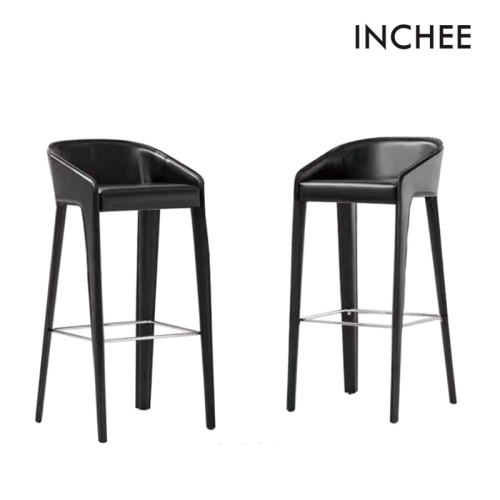 Simple And Generous Design Bar Chairs Bar Chairs With Backrest For Working Long Hours Manufactory