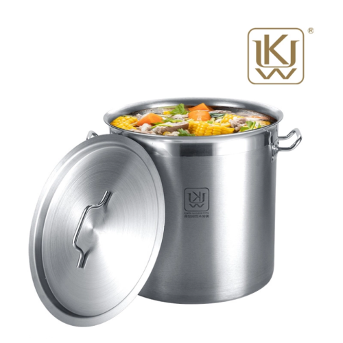 High depth stainless steel stock pot