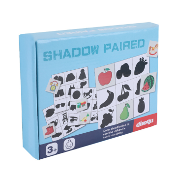 Memory Matching Flash Card Set & Wooden Toys: Engaging Educational Puzzles for Kids