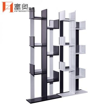 Whole Aluminum Decorative Display Storage Bookcase Shelves