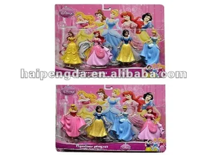 Plastic Princess Figure Toys Sets,Fairy Dolls