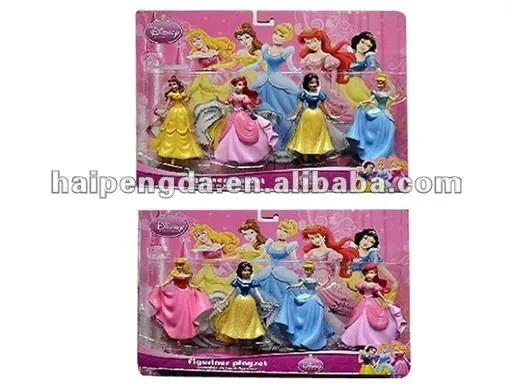 Plastic Princess Figure Toys Sets,Fairy Dolls