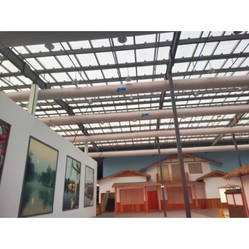 Fabric Ducts in Indoor Ecological Gardens