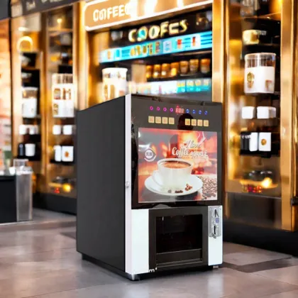 Turkish Automatic Touch Screen Coffee Vending Machine