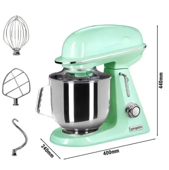 Green Color Food Mixer Electric Kitchen Mixer Dough Stand Mixer
