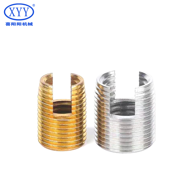 Professional Type 302 Stainless Steel Fastener Slotted Self-Tapping Screw Sleeve with Thread Protection