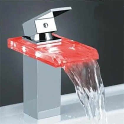 Led Electric Faucet With Infrared Sensor