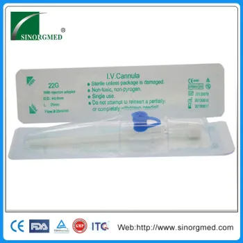 Disposable Medical Devices 18G I.V.Catheter with Injection Port