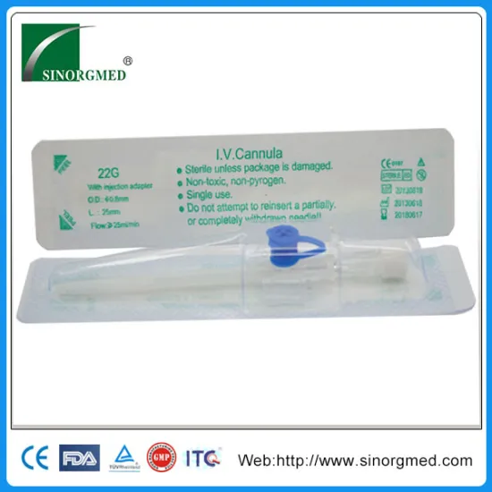 Disposable Medical Devices 18G I.V.Catheter with Injection Port