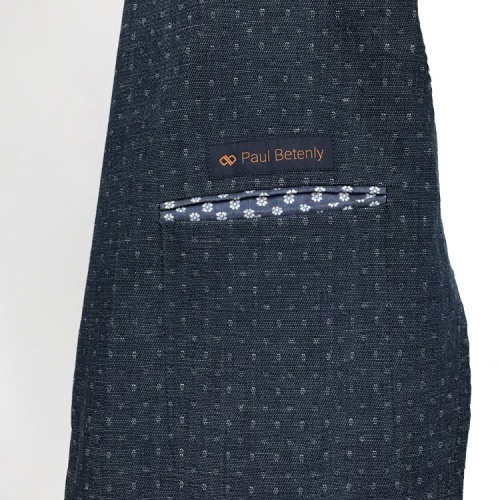 New Italian Denim Fabric Office Casual Suit Design