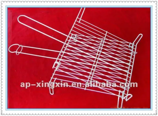 foldable square with handle mini non-toxic 304 stainless steel bbq grill wire netting for camping