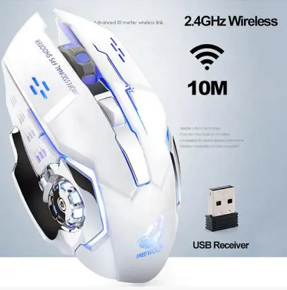 High-Quality Wired Mechanical Gaming Mouse for Office and Games