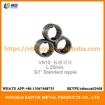 Standard nipple radiator accessories