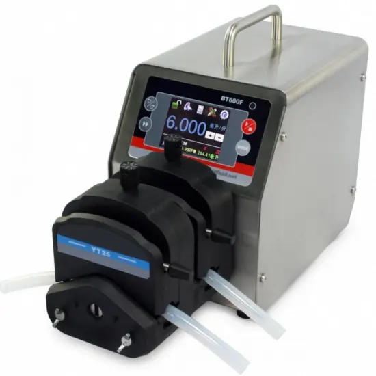 2900ml/min chemical peristaltic pump for acid liquid