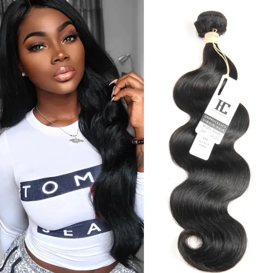 Brazilian Body Wave Hair Weave Bundles Natural Color 100% Human Hair weaving 1/3 Piece 8-30inch Remy Hair Extension