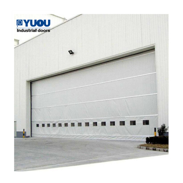 Büyük alanlar için PVC kumaş mega kapı