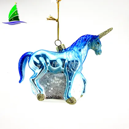 Wholesale Unicorn Shape Hangings Christmas Unicorn