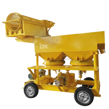 Mobile Jig -Konzentratorverarbeitungsmaschine für sekundäre Tin Coltan Mineral