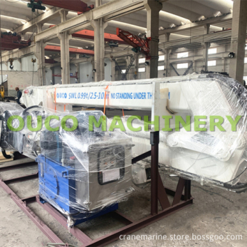Hydraulic 0.99T10M Knuckle Boom Marine Deck Crane on Sale