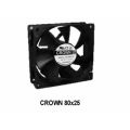 80x80x25 12V 24V DC Axial Flow Industrial Fan