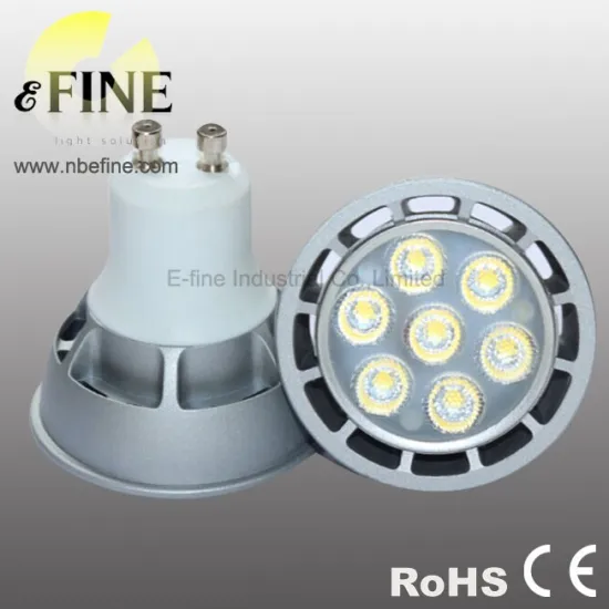 CE ROHS led gu10 7w dimmable