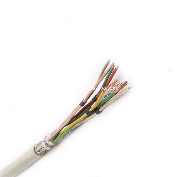 2Cores Tinned Cu 0.15mm2 Flexible PUR Cable
