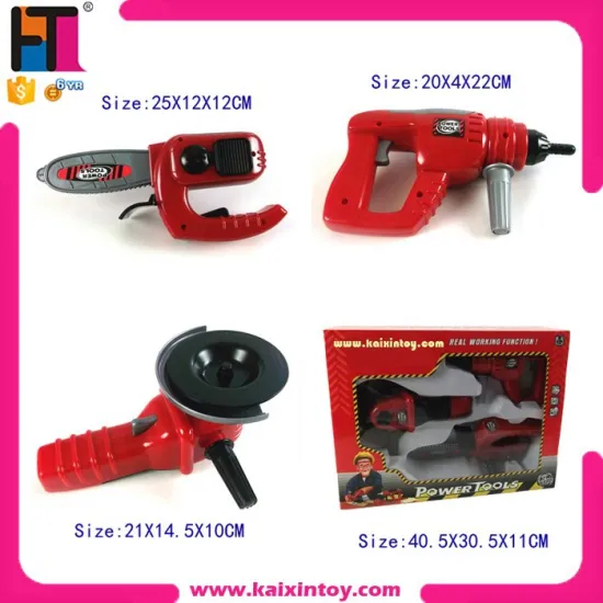 battery operated plastic kids tool toys