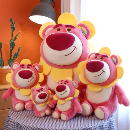 Wholesale TikTok Hot Selling Strawberry Bear Plush Toy - Flower Teenie Weenie Sunflower Plush Gift