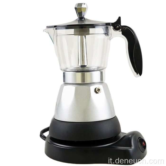 Classico espresso elettrico moka in stile italiano