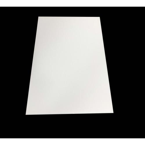 Solid White Einseitig Mattes durchscheinendes Acryl