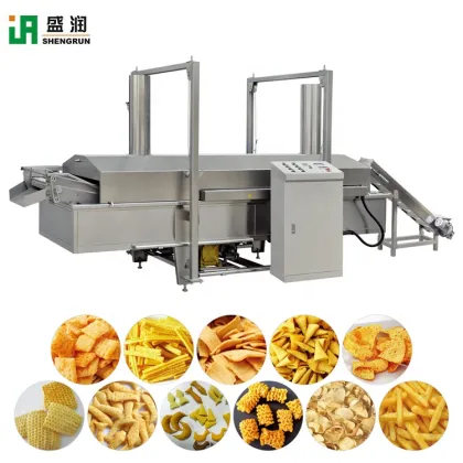 Shengrun Twin Screw Extruder: Automatic Production Line for Doritos Chips and Fried Bugle Snacks