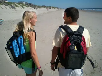 New Backpack with Solar Panel for Camping/Traveling