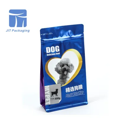 Pet dog food packaging