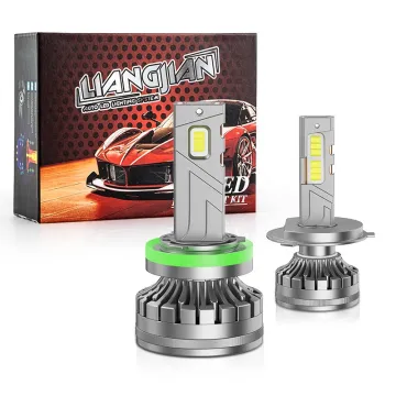 High Power Auto Lighting System V90 190W 42000lm 4575 CSP CANBUS H11 LED Headlight Bulb