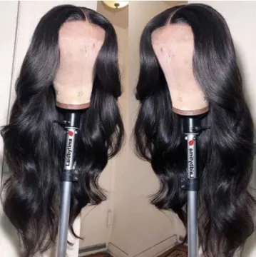 peruvian top grade unprocessed 100% human hair cheap wholesale price 4*4 lace closure body wave