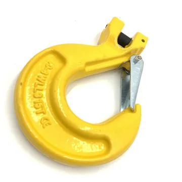Wholesale Custom Alloy Steel G80 Clevis Sling Hook With Latch Forged