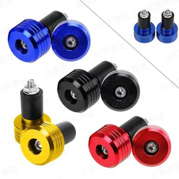 Wear-Resistant Anti-Fall Balance Slider Aluminum Alloy Grip Plug for Motorcycle Modification Accessories