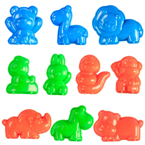 Animal World Sand Molds