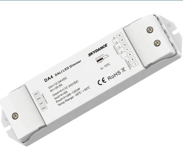 Skydance DT6 DA4 4 Channel DALI Controller 12-24VDC 5A/CH
