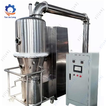 Granulator pengeringan terfluidisasi untuk metaborat timbal